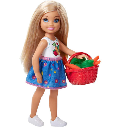 Barbie Playset Orto con Bambola Chelsea Plastilina e Accessori Gioco Bambina