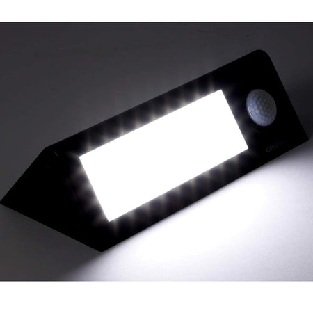 Lampada Faro LED Solare Faretto con Sensore di Movimento Luce Esterno Giardino