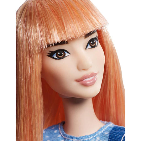 Barbie Bambola Fashionistas Giocattolo Bambini con Abiti Tessuto e Accessori