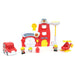 Grande Stazione dei Pompieri giocattolo Bambini con Camion Vigili Fuoco e Suoni