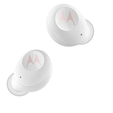Cuffie Auricolari Wireless Bluetooth Motorola Vervebuds 250 Bianco Microfono