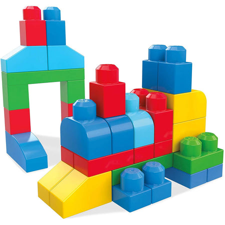 Costruzione 40 Blocchi Gioco Mega Blocks In Plastica Multicolore Fisher-Price