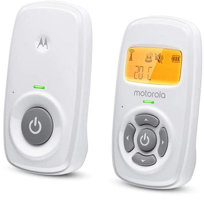 Motorola AM24 Baby Monitor Controllo Sonno Bambino Neonato Audio Display Walkie