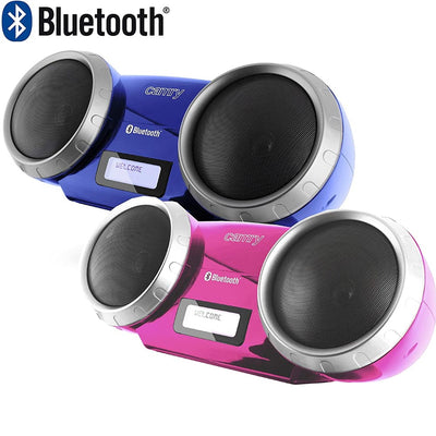 Cassa Speaker Bluetooth Wireless Altoparlante Portatile Ingresso USB AUX Radio