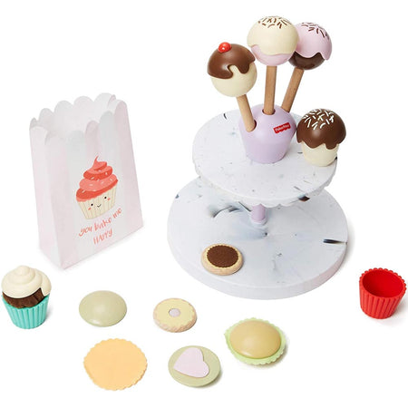 Fisher-Price Cake Shop Set Pasticciere Giocattolo Bambini con Accessori Gioco