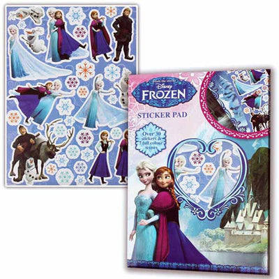 Disney Frozen 30 Stickers Adesivi 7 Scene Colorate Action Figure Bambini