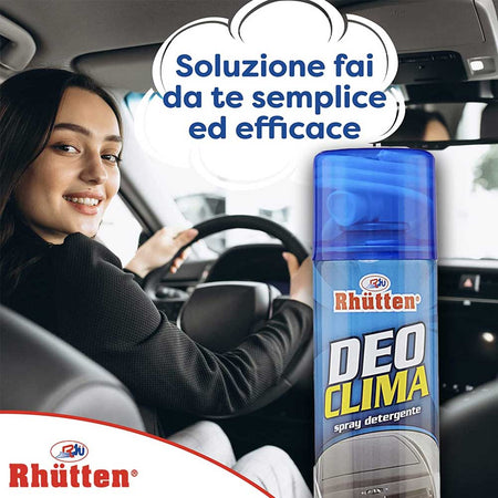 Rhutten Spray Elimina Odori Condotti Aria Condizionata Auto Igienizzante 400ml
