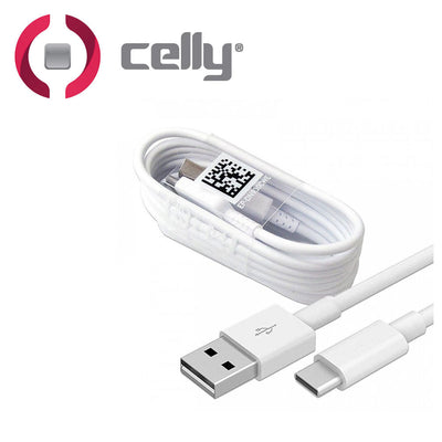 Celly USBMICROW Cavo di Sincronizzazione Charger Compatibile Cable for data