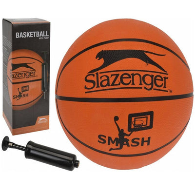 Pallone da Basket con Pompa Pallacanestro per Bambini Gioco Palla Canestro 30cm