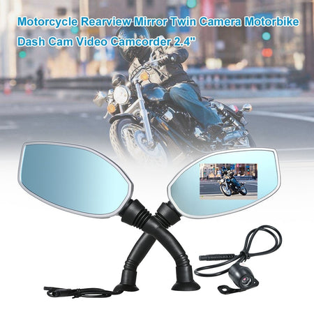 COPPIA SPECCHIETTI MOTO 2.4" DVR CAMERA SPECCHIETTO CAMERA RETROVISORE FRONTALE Auto e Moto/Parti per auto/Luci lampadine e indicatori/Blocchi illuminazione e componenti/Blocchi luci antinebbia Trade Shop italia - Napoli, Commerciovirtuoso.it