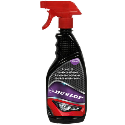 Detergente Pulitore Elimina Insetti 500 ML Per Fari Veri Auto Insect OFF Dunlop
