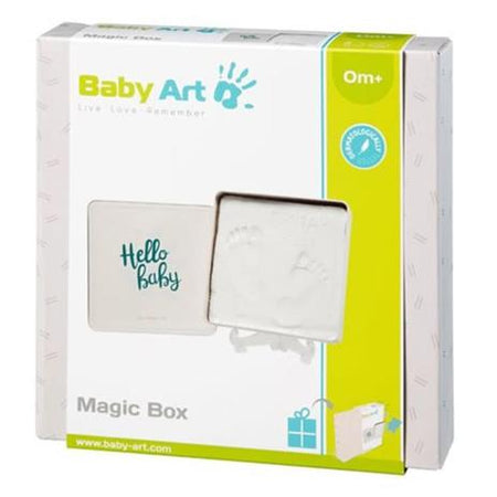 Square Magic Box Essentials Baby Art - Le Sue Prime Impronte Prima infanzia/Regali per neonati/Kit per impronte bimbi La Casa Del Bebè - Napoli, Commerciovirtuoso.it