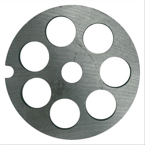 Piastra Professionale per Tritacarne manuale REBER in acciaio temperato n. 5 Casa e cucina/Elettrodomestici per la cucina/Elettrodomestici speciali/Tritacarne La Zappa - Altamura, Commerciovirtuoso.it