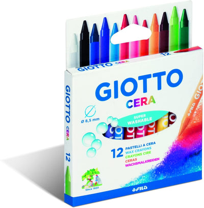 Pastelli a cera Giotto confezione da 12 Giochi e giocattoli/Attività creative/Accessori per disegnare e colorare/Pastelli Scontolo.net - Potenza, Commerciovirtuoso.it
