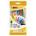 Penne a sfera Bic Multi Colour Cristal inchiostro Colori assortiti tratto Medio 1,6 mm