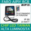 FARETTO FARO LED 10w SLIM RGB AIPIY ALTA LUMINOSITA TELECOMANDO MULTICOLOR Illuminazione/Illuminazione per esterni/Luci per sentieri Trade Shop italia - Napoli, Commerciovirtuoso.it