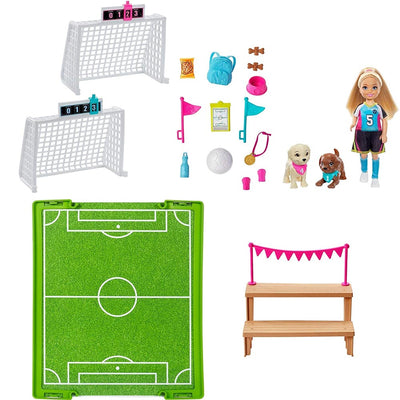 Barbie Dreamhouse Adventures Bambola Chelsea Calcio Football Giocattolo Bambini
