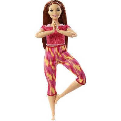 Barbie Made to Move Bambola Snodata 22 Articolazioni Curvy Giocattolo Bambini