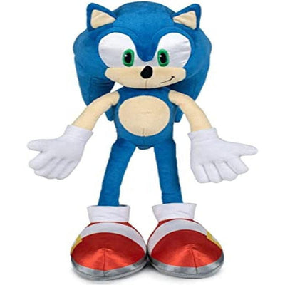 Peluche Pupazzo Sonic The Hedgehog Riccio Gioco Giocattolo Personaggio 30 cm