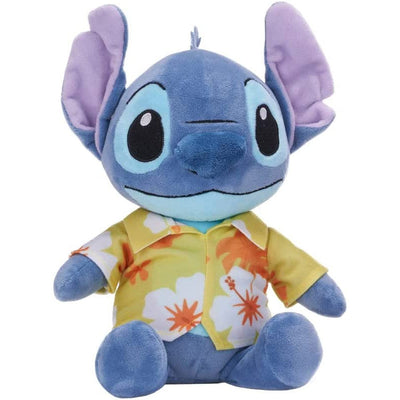 Pupazzo Lilo e Stitch Peluche Camicia Hawaiana Gialla Personaggio Disney 30 cm
