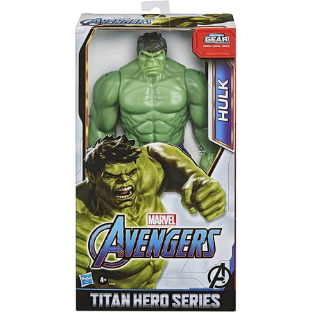 Action Figures Marvel Avengers Incredibile Hulk Titan Hero Series 30cm Snodato
