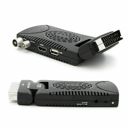 Decoder Mini Digitale Terrestre DVB T2/T3 Scart 180 USB HDMI HD333 -  commercioVirtuoso.it