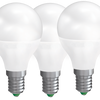 Lampadine LED E.Lite E14 5.5w Bianco, 45 x 80 mm, 3 unità Illuminazione/Lampadine/Lampadine a LED Scontolo.net - Potenza, Commerciovirtuoso.it