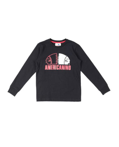 Americanino T-shirt Boy manica lunga Nero Moda/Bambini e ragazzi/Abbigliamento/T-shirt polo e camicie/T-shirt Scontolo.net - Potenza, Commerciovirtuoso.it