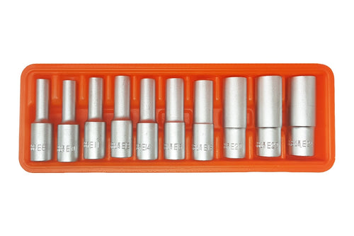 SET 10 BUSSOLE TORX FEMMINA 1/2 LUNGHE E8 E10 E11 E12 E14 E16 E18 E20 E22 E24 Fai da te/Utensili elettrici e a mano/Utensili a mano/Chiavi e chiavi inglesi/Chiavi esagonali Trade Shop italia - Napoli, Commerciovirtuoso.it
