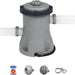 Pompa di Filtraggio per Pulizia Acqua 1.249L/H Filtro per Depurare Piscine