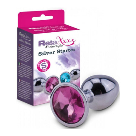 Relaxxxx Stimolatore Anale Metallo Gioiello Rosa Plug Anale Diamante  Piccolo Taglia S per Principianti - commercioVirtuoso.it