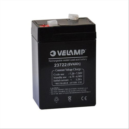 Velamp batteria ricaricabile 6v Illuminazione/Lampadine/Lampadine a LED La Zappa - Altamura, Commerciovirtuoso.it