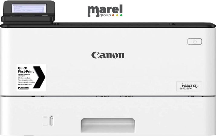 Stampante Laser Canon I-Sensys Lbp226Dw - Monocromatica Da Ufficio - Lcd 5  Righe - Stampa Sicura Con Pin, Stampa Fronte/Retro Automatica Su 2 Lati -  Usb, Lan, Wifi 