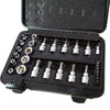 KIT SET INSERTI CHIAVI BUSSOLE TORX HEX 29 PZ ATTACCHI 1/4 3/8 MASCHIO FEMMINA Fai da te/Utensili elettrici e a mano/Utensili a mano/Chiavi e chiavi inglesi/Chiavi esagonali Trade Shop italia - Napoli, Commerciovirtuoso.it