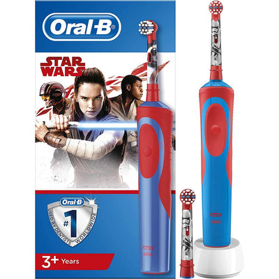 Oral-B Spazzolino da denti elettrico con manico Star Wars 2 Testine di Ricambio