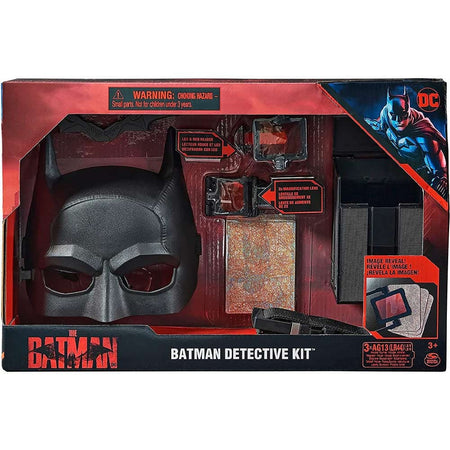 Maschera Batman Detective Dc Comics Set da Gioco con Accessori Action Figures