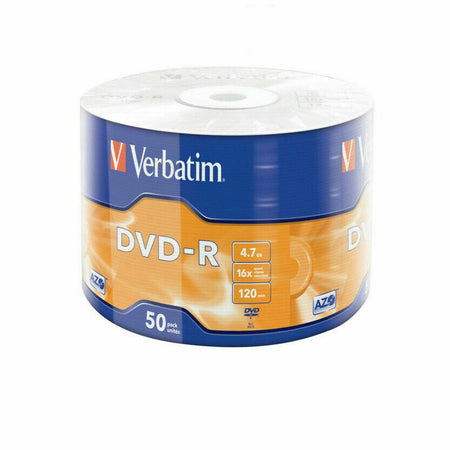 DVD-R VERBATIM 100%vergini vuoti 16X Advanced Azo 4.7GB 120min.ORIGINALI Elettronica/Informatica/Accessori/Supporti vergini/DVD-R Zencoccostore - Formia, Commerciovirtuoso.it