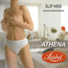 Athena by Liabel 2 paia Slip donna Midi Moda/Donna/Abbigliamento/Mare e piscina/Bikini/Slip tanga e culotte Scontolo.net - Potenza, Commerciovirtuoso.it