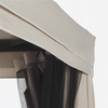 Gazebo Lerici da giardino, struttura in alluminio con tende e zanzariere Giardino e giardinaggio/Arredamento da giardino e accessori/Ombrelloni tende e tettucci parasole/Gazebo Decor Space - Altamura, Commerciovirtuoso.it