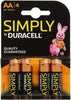 Duracell Simply Batterie Alcaline, Stilo, AA Elettronica/Pile e caricabatterie/Pile monouso Colella Ricambi - Casoria, Commerciovirtuoso.it