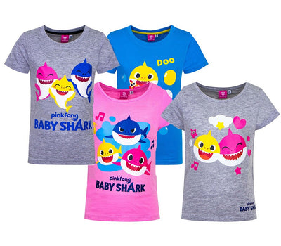 T-Shirt Baby Shark Moda/Bambine e ragazze/Abbigliamento/T-shirt top e bluse/T-shirt Store Kitty Fashion - Roma, Commerciovirtuoso.it