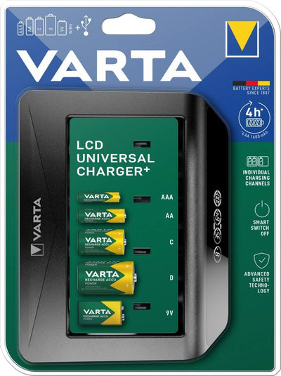 Varta Caricatore LCD per Batterie Elettronica/Pile e caricabatterie/Pile monouso Colella Ricambi - Casoria, Commerciovirtuoso.it