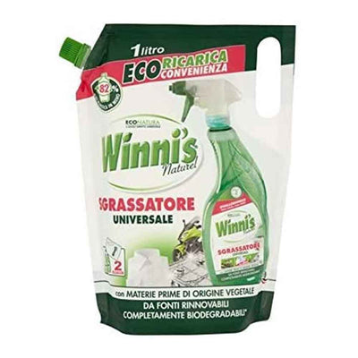 Winni's Sgrassatore Universale Ecoricarica Convenienza 1lt Origine Vegetale
