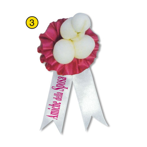 Coccarda Spilla per Party Addio Al Nubilato Amiche della Sposa Salute e cura della persona/Erotismo e contraccezione/Sex toys/Gadget per addio al nubilato e al celibato Kondorama - Martinsicuro, Commerciovirtuoso.it