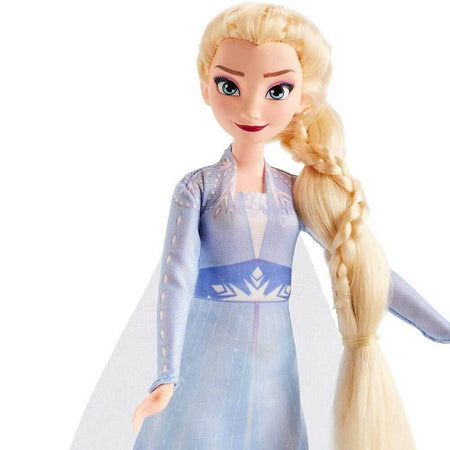 Dinsey Frozen Bambola Elsa Sister Styles Capelli Lunghi con Macchina Treccine