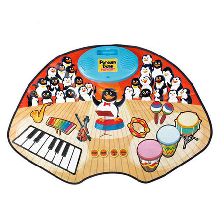 Tappeto Musicale Penguin Band Playmat 9 Strumenti Con Ingresso Mp3 E Demo