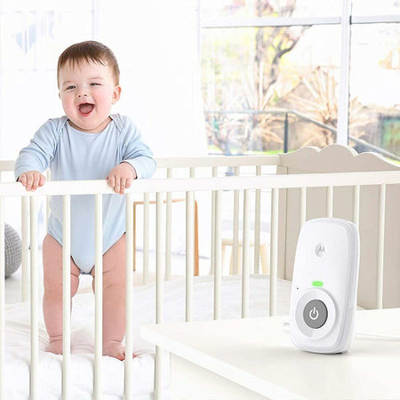 Motorola AM24 Baby Monitor Controllo Sonno Bambino Neonato Audio Display Walkie