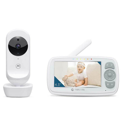Baby Monitor Motorola Ease 34 Controllo Sonno Sorveglianza Bambino Neonato Video