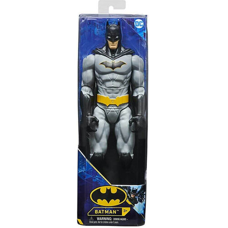 Action Figures Personaggio Batman Costume Grigio Snodato 30cm Giocattolo Bambini