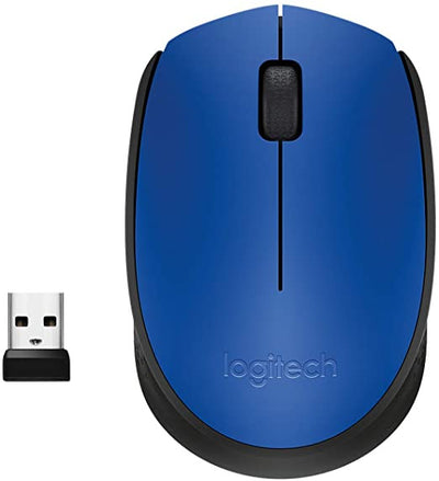 Logitech Mouse M171 Wireless Nero e blu 004640 Elettronica/Informatica/Accessori/Tastiere Mouse e periferiche di input/Mouse Scontolo.net - Potenza, Commerciovirtuoso.it